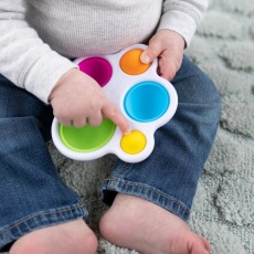 Sensoryczna zabawka dla malucha Fat Brain Toys - Bąbelki Dimpl