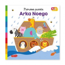 Książka "Pierwsze puzzle. Arka Noego" wydawnictwo Harperkids