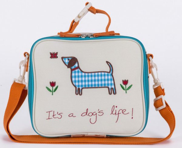 Lunchbox Pink Lining - Pieski