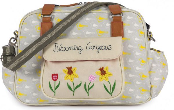 Torba Pink Lining - Blooming Gorgeous Garden Birds