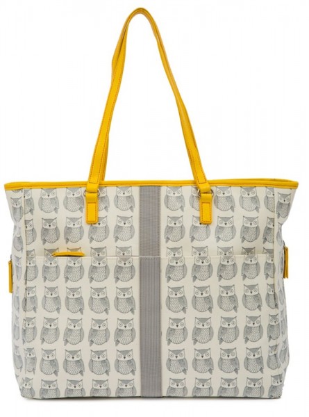 Torba Pink Lining - Henrietta Tote Wise Owl