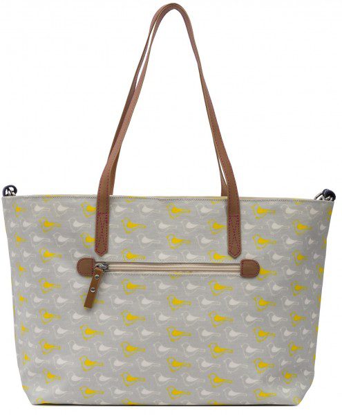 Torba Pink Lining - Notting Hill Tote Garden Birds