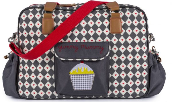 Torba Pink Lining - Yummy Mummy Diamonds & Hearts