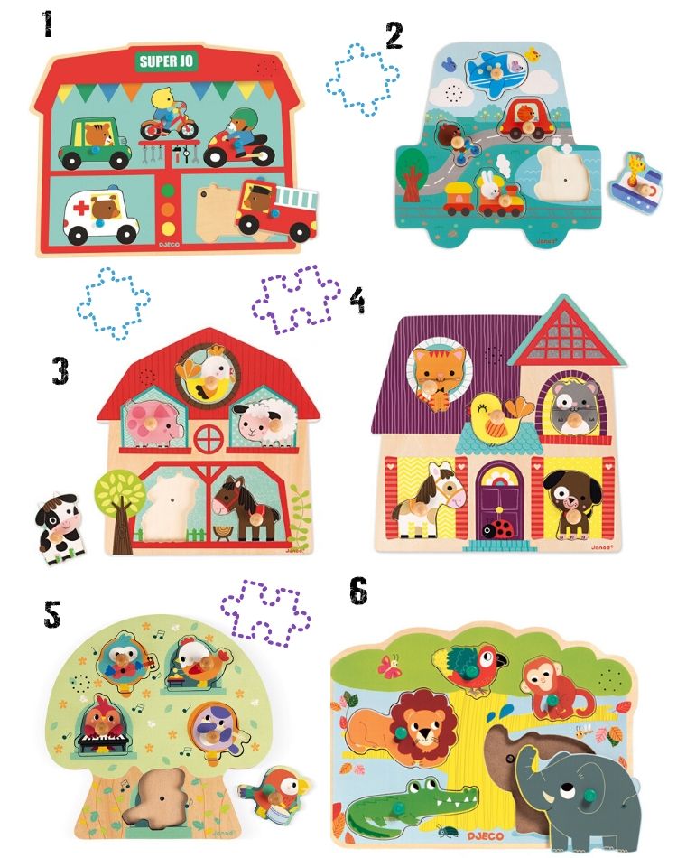 puzzle dźwiękowe