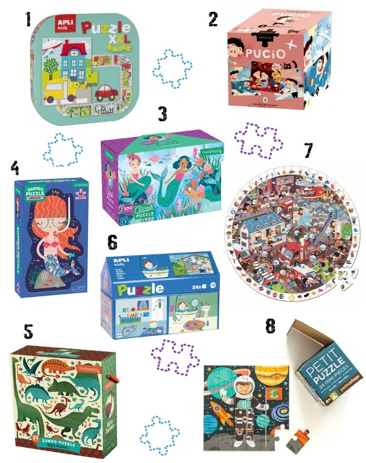 puzzle karton