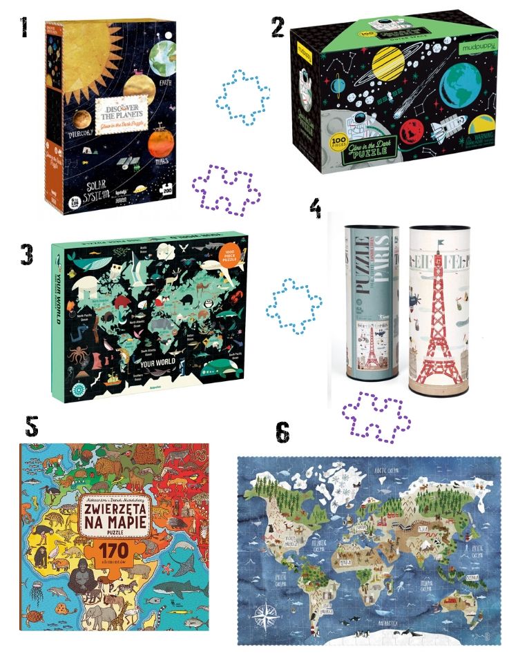 puzzle świat
