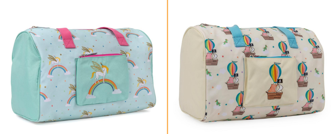 Co przyda się w podróży z dzieckiem? Torby.