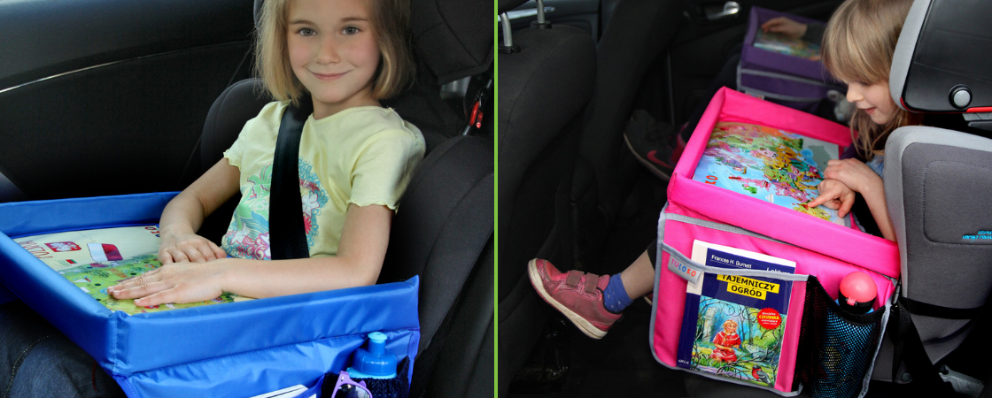 Co przyda się w podróży z dzieckiem? Stolik Małego Podróżnika Tuloko.