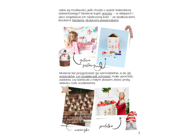 darmowy ebook kalendarza adwentowy diy
