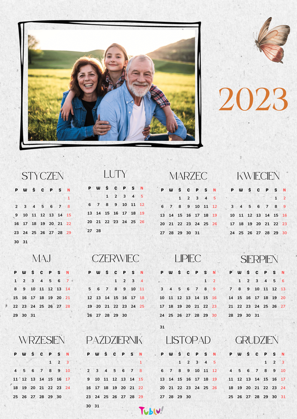 kalendarz dzien babci i dziadka tublupl