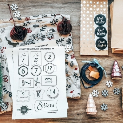 Kalendarz adwentowy DIY i pomysły na drobne prezenty