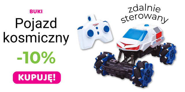 Pojazd kosmiczny zdalnie sterowany marki Buki teraz 10% taniej!