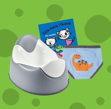 Trening czystości - odpieluchowanie