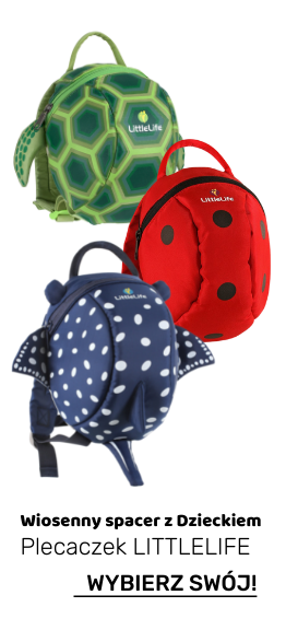 Wiosenny spacer twojego dziecka z plecaczkiem marki LittleLife