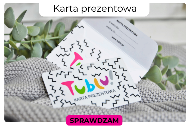 Karta prezentowa do sklepu tublu.pl - zawsze trafiony prezent