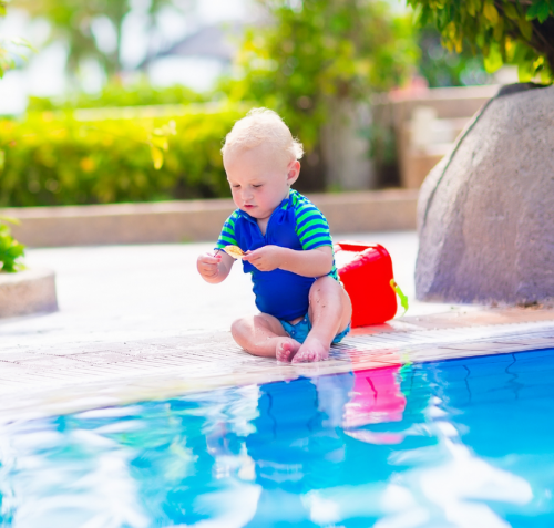 Bezpieczna zabawa nad wodą
