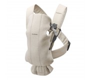 Nosidełko BABYBJORN MINI 3D Jersey - Jasny beż
