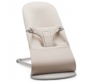 Leżaczek BABYBJORN BLISS 3D Jersey - Jasny Beż