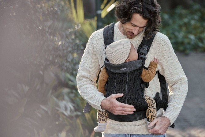 Nosidełko BABYBJORN Harmony 3D Mesh - Czarny