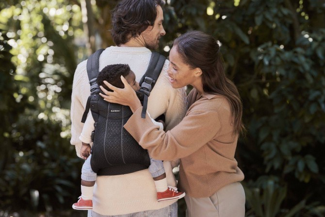 Nosidełko BABYBJORN Harmony 3D Mesh - Czarny