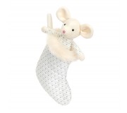 Pluszowa mysz Jellycat - Shimmer Stocking Mouse