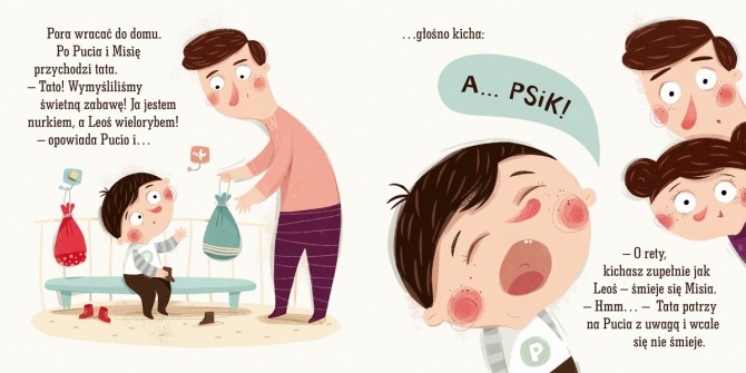 Książka "Pucio u lekarza" wydawnictwo Nasza Księgarnia