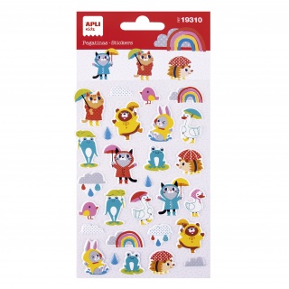 Naklejki Apli Kids - Deszczowy dzień