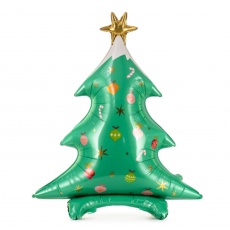 Balon foliowy Party Deco - Choinka 78 x 94 cm
