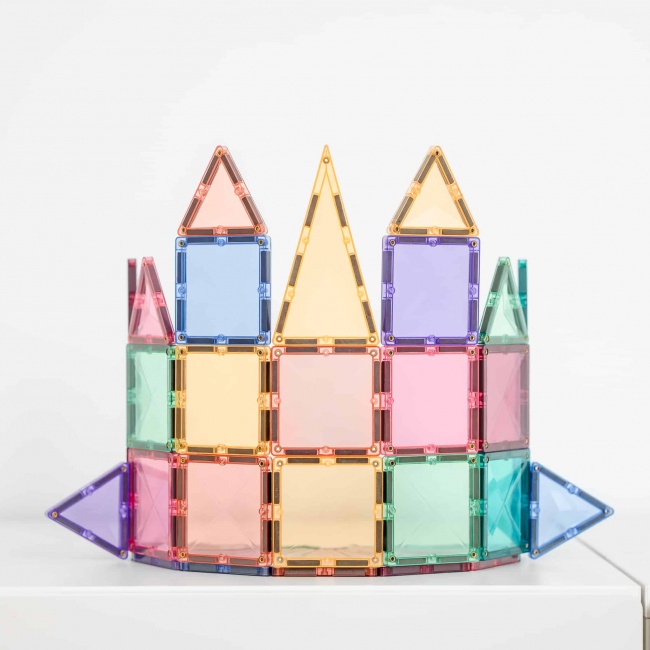 Klocki magnetyczne Connetix -  Pastel Mini Pack 32 el.