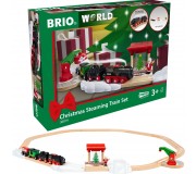 Świąteczny Zestaw z Kolejką na Parę na Baterie BRIO World