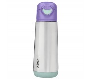 Butelka termiczna z ustnikiem sportowym 500 ml b.box - Lilac Pop