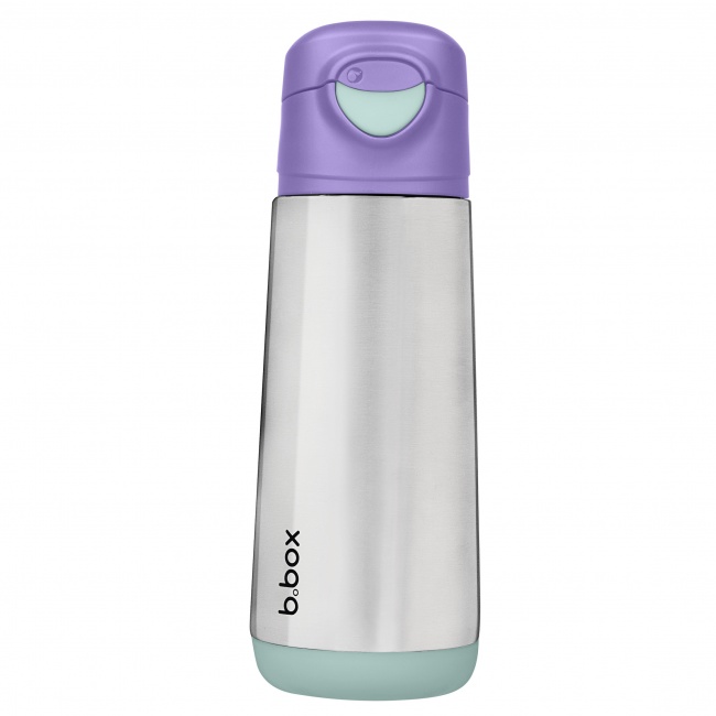 Butelka termiczna z ustnikiem sportowym 500 ml b.box - Lilac Pop