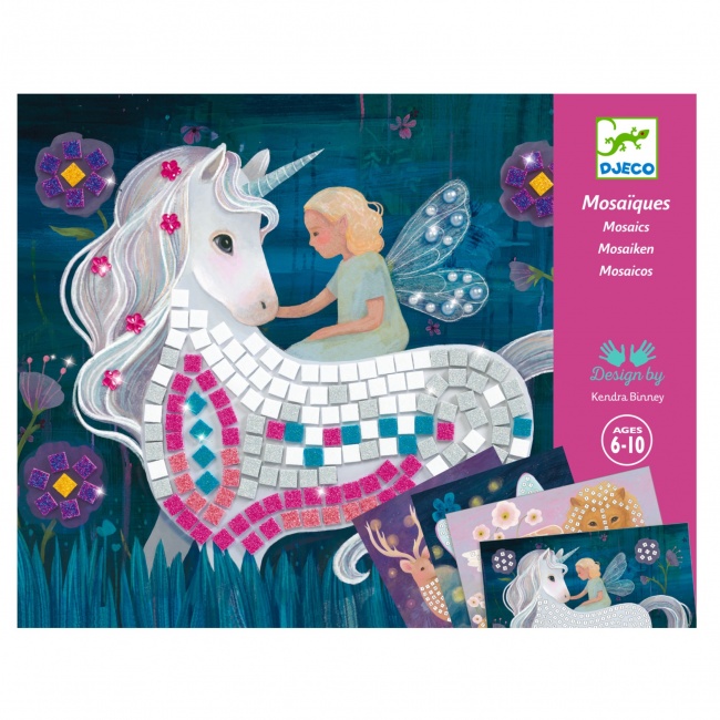 Zestaw artystyczny Djeco mozaika - Zaczarowany Świat