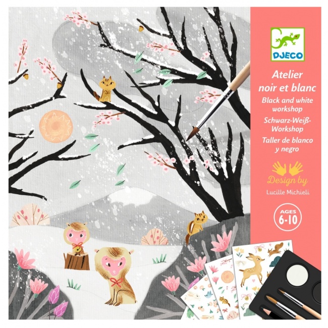 Zestaw artystyczny Djeco - Ostatni Śnieg