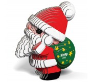 Eko Układanka 3D Eugy - Święty Mikołaj