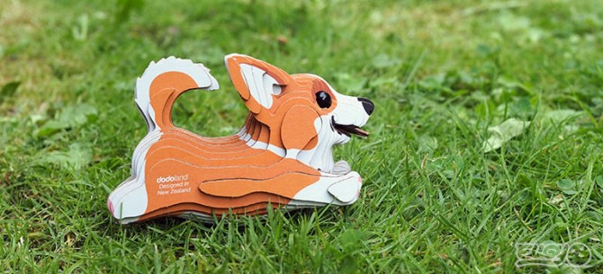 Eko Układanka 3D Eugy - Corgi