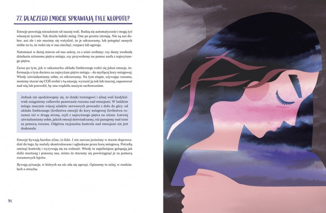 Książka "166 ciekawostek o mózgu" wydawnictwo Nasza Księgarnia