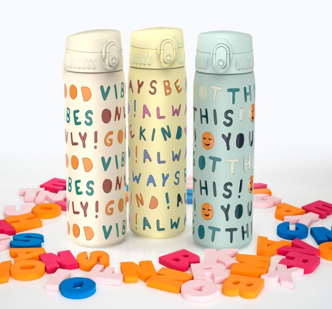 Stalowa butelka termiczna 500 ml ION8 - Always Be Kind