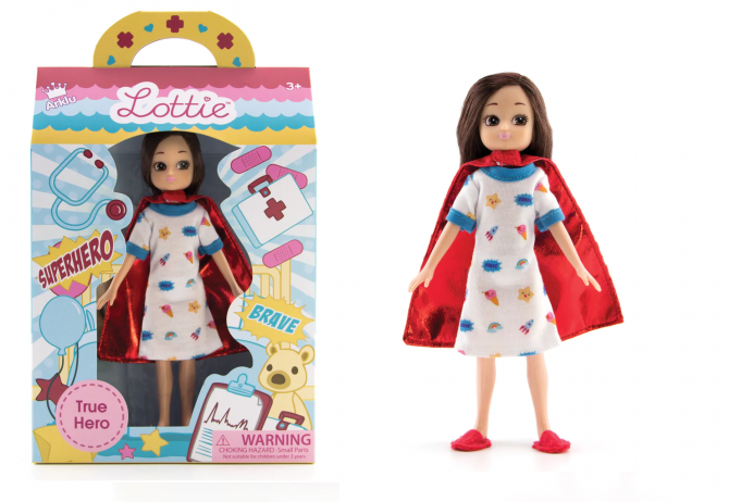 Lalka Lottie - Super bohaterka