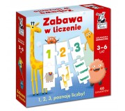 Układanka edukacyjna Kapitan Nauka - Zabawa w liczenie