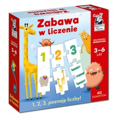 Układanka edukacyjna Kapitan Nauka - Zabawa w liczenie