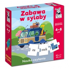 Układanka edukacyjna Kapitan Nauka - Zabawa w sylaby