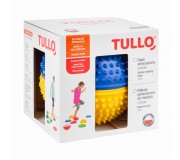 Półkula sensoryczna do masażu 2 szt Tullo - zółta/niebieska