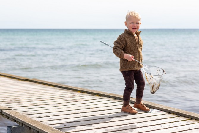 Siatka teleskopowa FOLLOW the duck - Pudrowy Róż