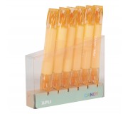 Marker fluorescencyjny z podwójną końcówką Apli Kids - Candy Pomarańczowy