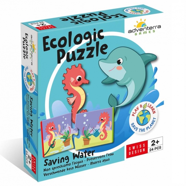 Puzzle ekologiczne Adventerra Games - Oszczędzanie wody