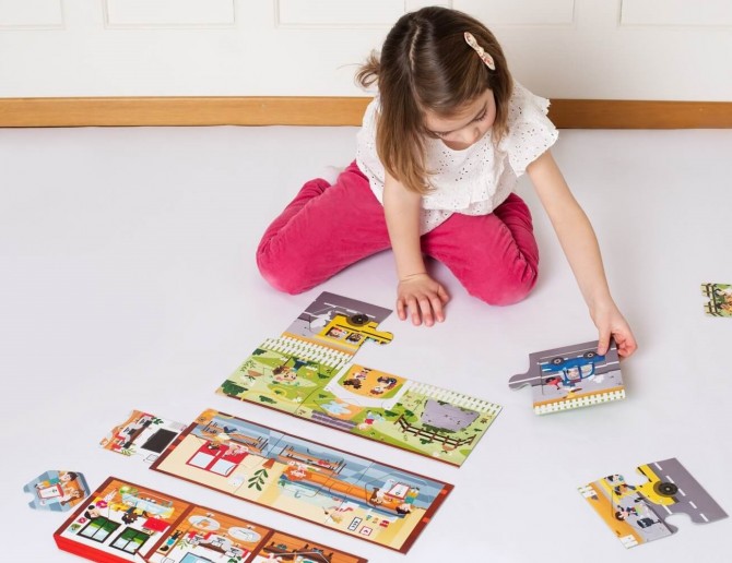 Puzzle edukacyjne Adventerra Games - My Eco School
