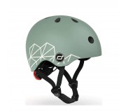 Kask dla dzieci SCOOTANDRIDE XXS-S 1-5 lat - Green Lines