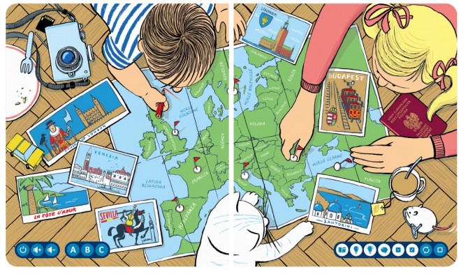 Książka Czytaj z Albikiem Albi - Europa na talerzu