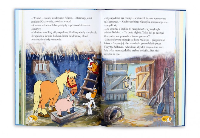 Książka "Reksio. Wielka księga przygód." Wydawnictwo Papilon